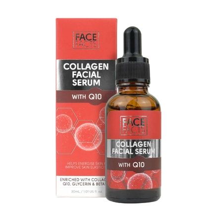Face Facts Collagen & Q10 Facial Serum With Ubiquinone Q10 And Betaine