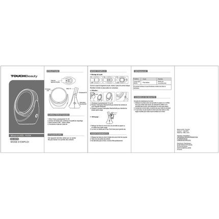Touchbeauty Double Face Led Mirror Beauty Special - Image 3