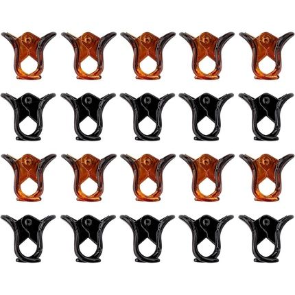 Brushworks Mini Claw Clips - Pack Of 20