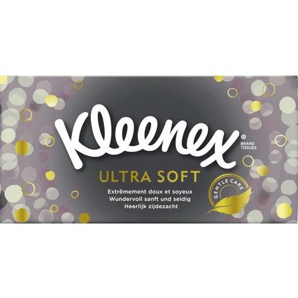 Kleenex Ultrasoft P64 Box Tissues, White 64 Count Pack Of 1