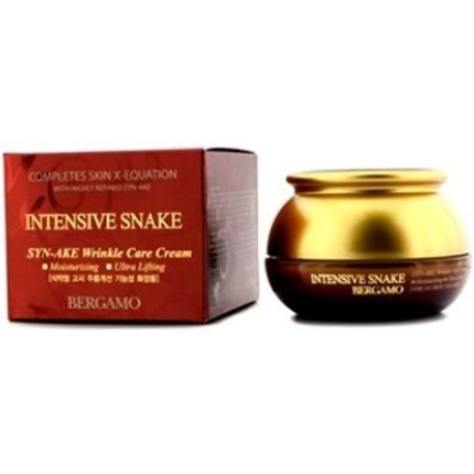 Bergamo Wrinkle Care Cream Intensive Snake Moisturizing Ultra Lifting