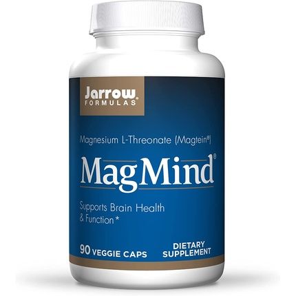 Jarrow Formulas Magmind Magnesium-L-Threonate 90 Capsules - Gluten Free