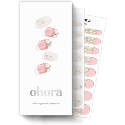 Ohora Semi-Cured Gel Nail Strips N Quartz - Works With Any Nail Lamps