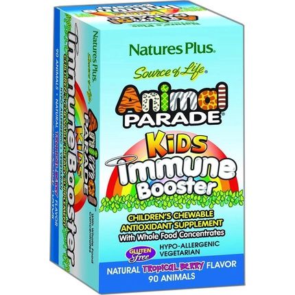 Kids Immune Booster, Natural Tropical Berry Flavor 90 Animals - Nature'S Plus