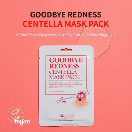 Benton Good Bye Redness Centella Mask Pack 23G