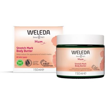 Weleda Organic Mama Pregnancy Body Butter - Rich Natural Cosmetics