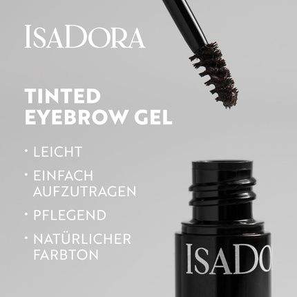 Isadora Eyebrow Gel With Precision Brush Easy Fix