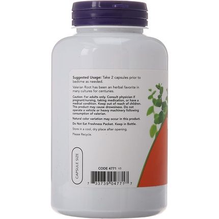 Valerian Root 500Mg 250 Vcaps - Image 3