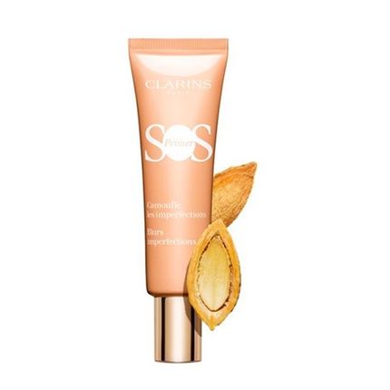 Clarins Sos Primer 02 Peach 30Ml Foundation Base For Makeup