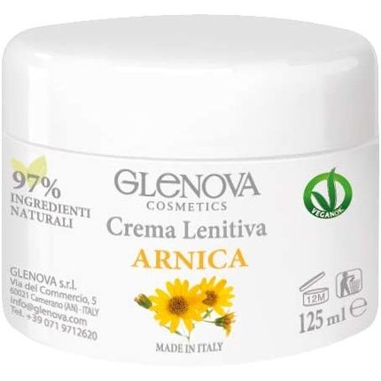 Glenova Cosmetics Calming Arnica Cream Ideal For Inflammation, Muscle Tension, And Bruising