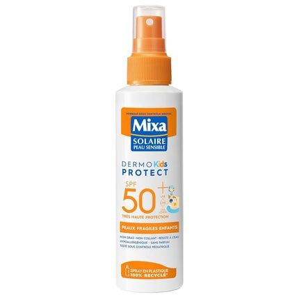Mixa Sun Spray For Sensitive Skin Protection Spf 50+ Uva/Uvb