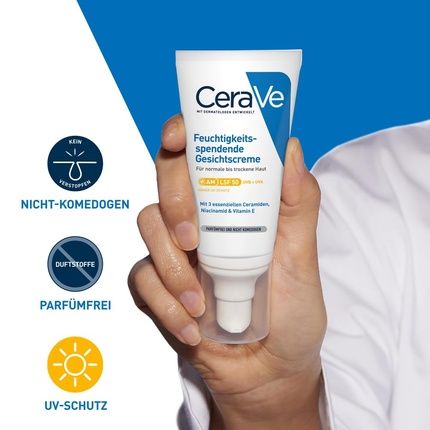 Cerave Facial Moisturizer With Spf 50 For Dry Skin - Image 3