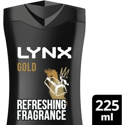 Lynx Gold Oud Wood And Vanilla Body Wash With Plant-Based Moisturizers 12 Hour Refreshing Fragrance Dual Action Power - Image 3