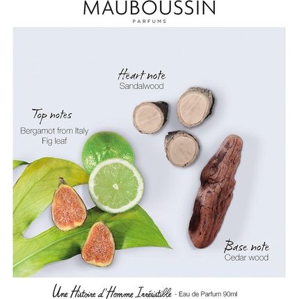 Mauboussin Une Histoire D'Homme Irresistible Eau De Parfum For Men 90Ml - Image 3