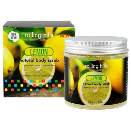 Rolling Hills Rolling Natural Body Scrub Lemon