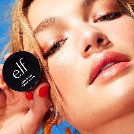 E.L.F. Luminous Putty Blush Putty To Powder Blush With Shimmer Finish - Image 3