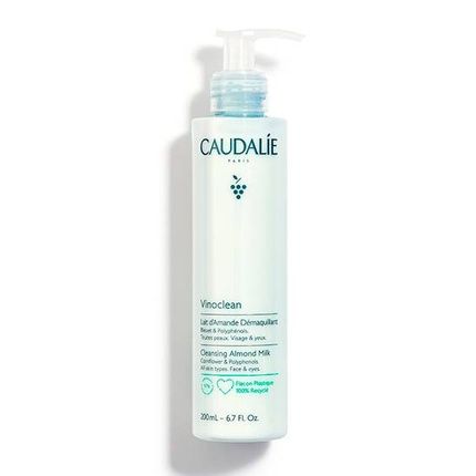Caudalie Vinoclean Almond Milk Makeup Remover 200Ml Cleansing Almond Milk For Face And Eyes - Image 3