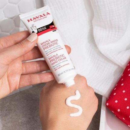 Mavala Prebiotic Hand Cream & Cotton Gloves - Image 3