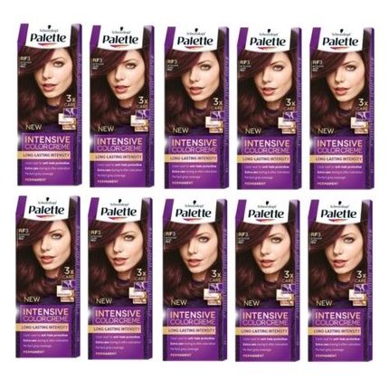 Palette Intensive Color Cream 4-88 Intensive Dark Red Permanent Hair 10X - Image 3