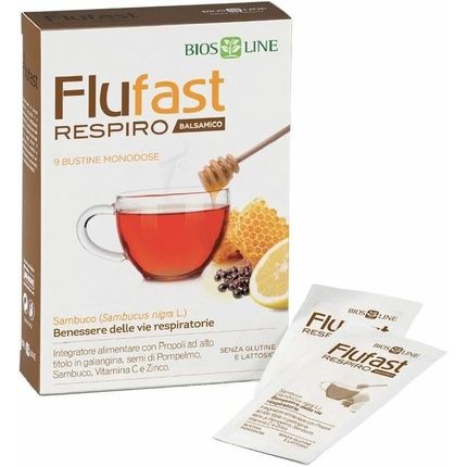 Bios Line Apix Propoli Flufast Balsamic Breath 9 Sachets