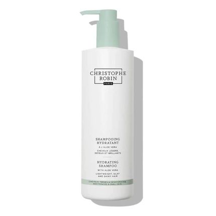Christophe Robin Hydrating Shampoo With Aloe Vera 500Ml