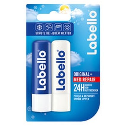 Labello Original Med Repair Duopack Lip Balms