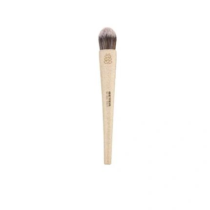 Beter Concealer Makeup Brush Synthetic Hair Cruelty-Free Natural Fiber Handle With Wheat Fiber Perfect For Correcting Dark Circles And Redness