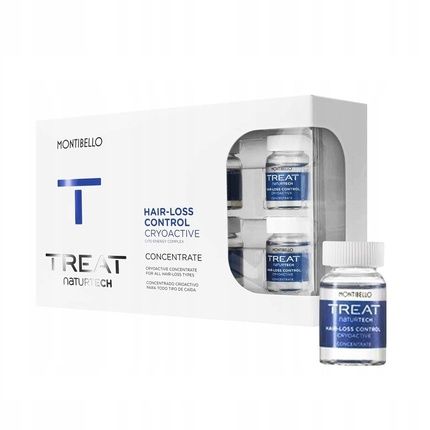 Montibello Treat Naturtech Hair-Loss Control Cryoactive Cito-Energy Complex Concentrate - 10X7Ml