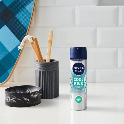 Nivea Men Cool Kick Fresh Deodorant Spray 150Ml - Image 3