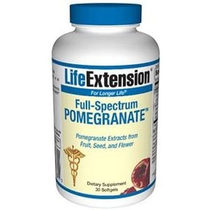 Life Extension Full-Spectrum Pomegranate 30 Capsules