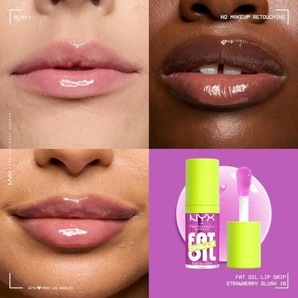 Nyx Professional Makeup Fat Oil Chillz Moisturizing Shiny Vegan Tinted Lip