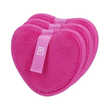 Ilu Makeup Remover Pads Pink - Pack Of 3