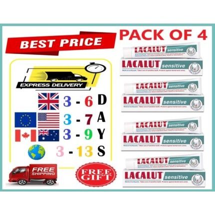 Lacalut Sensitive Toothpaste 75Ml