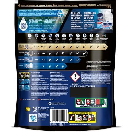 Finish Powerball Ultimate Plus All In 1 Dishwasher Tablets 54 Capsules