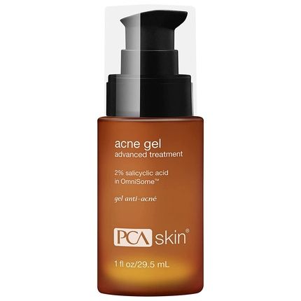Pca Skin Acne Spot Treatment Facial Gel 2% Salicylic Acid Brightening Face Serum 1 Fl Oz