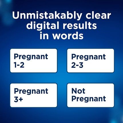 Clearblue Pregnancy Test Digital With Weeks Indicator 1 Test - Image 3