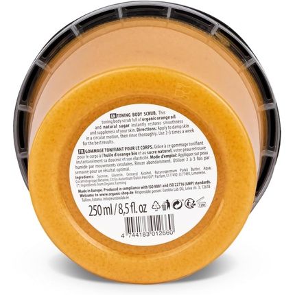 Organic Shop Body Scrub Toning Orange 250Ml - Image 3