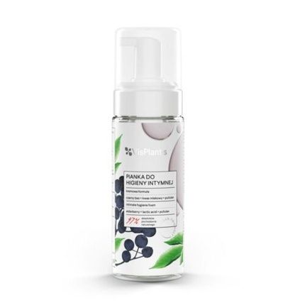 Vis Plantis Intimate Hygiene Foam With Black Elderberry And Lactic Acid 170Ml
