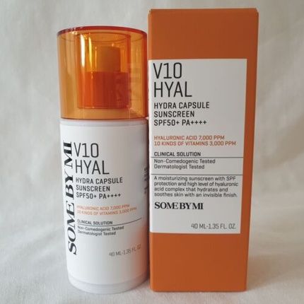 Some By Mi V10 Hyal Hydra Capsule Sunscreen Spf50+ 40Ml - Image 4