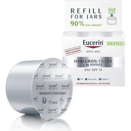 Eucerin Hyaluron-Filler Day Cream Spf 15 For Dry Skin Refill 50Ml - Anti-Wrinkle