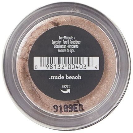 Bareminerals Single Loose Mineral Eyeshadow Creamy Shimmer Loose Powder Eyeshadow Talc-Free Vegan Nude Beach 0.02 Ounce - Image 3