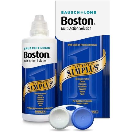 Bausch & Lomb Boston Simplus Multi Action Solution For Rgp Lenses 120Ml