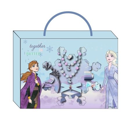 Beauty Set Frozen With 1 Fabric Hair Tie And 10 Hair Ties