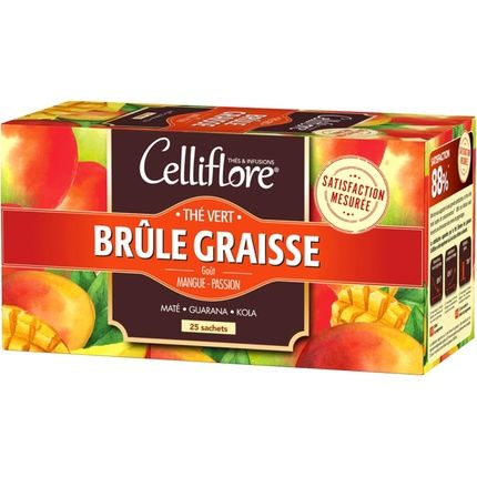 Celliflore Green Tea Burns 25 Bags