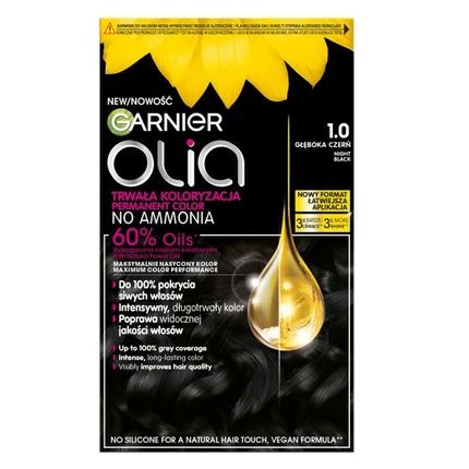 Garnier Olia Hair Color 10 Night Black