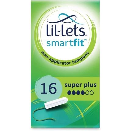 Lil-Lets Super Plus Tampons Without Applicator 16 Count