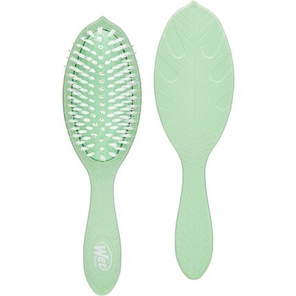 Wet Brush Go Green Oil Infused Shine Brush Tea Tree For Unisex 1 Pc Hair Brush Green Treatment And Shine