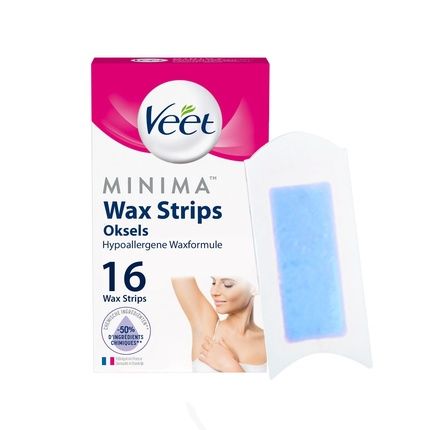 Veet Cold Wax Strips For Underarms Hypoallergenic