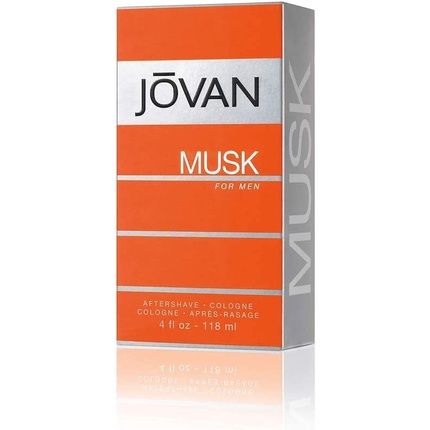 Jovan Musk Aftershave Lotion For Men 118Ml