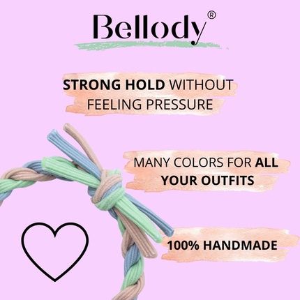 Bellody Original Girls Hair Ties Stylish Braided Kids Hair Tie With Strong Hold Women'S Hair Accessories Penguin